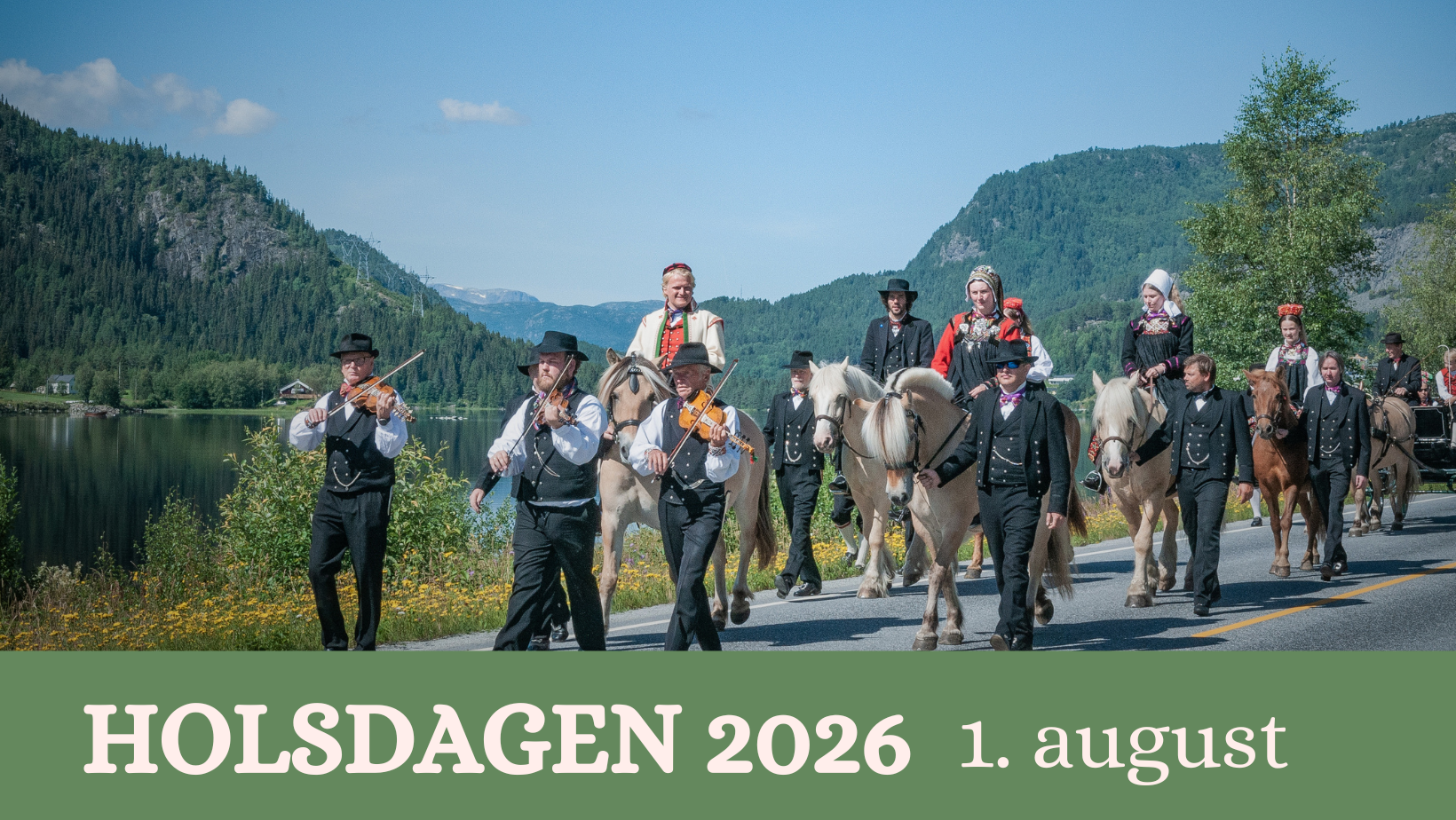 Delingsbilde for Bondebryllaup på Holsdagen 2026